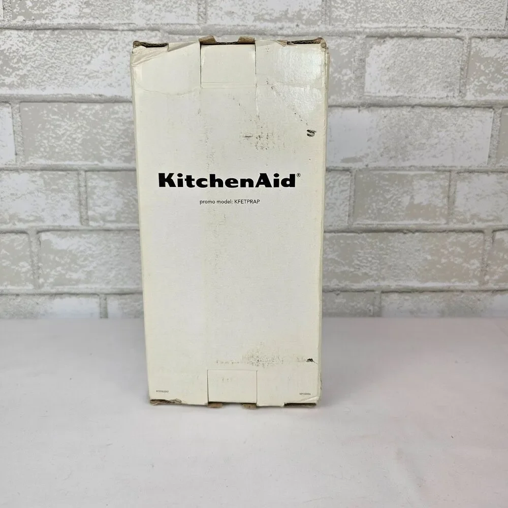 KitchenAid Pasta Roller Fettuccine Cutter Attachment Set KFETPRAP w/ Box Manual